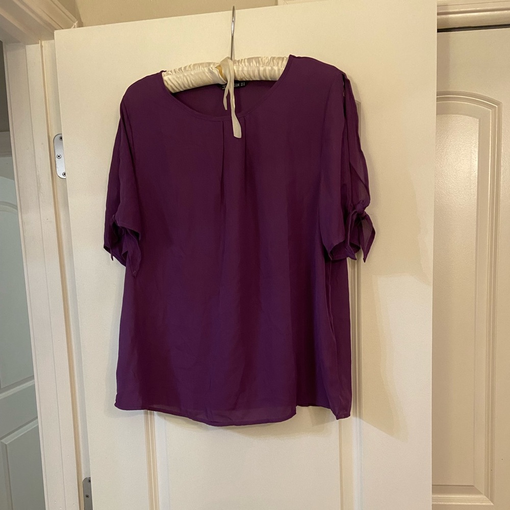 Purple Blouse